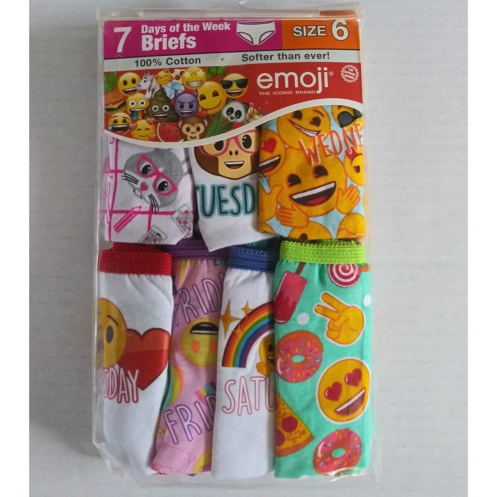 Girls Briefs 7 days of the week